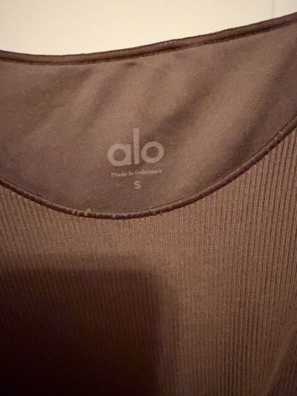 Alo Ribbed En Pointe Tank - Picture 2 of 3